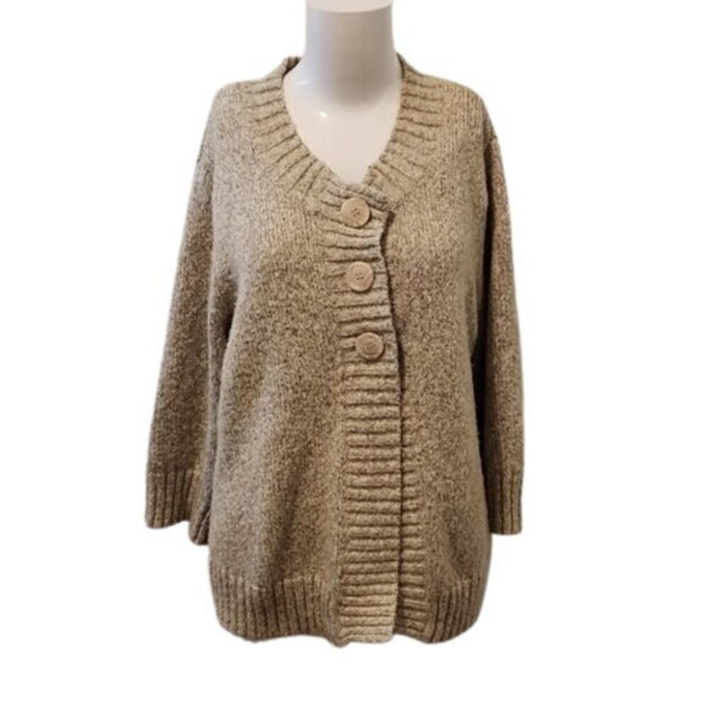 Croft & Barrow Tan Cardigan Sweater